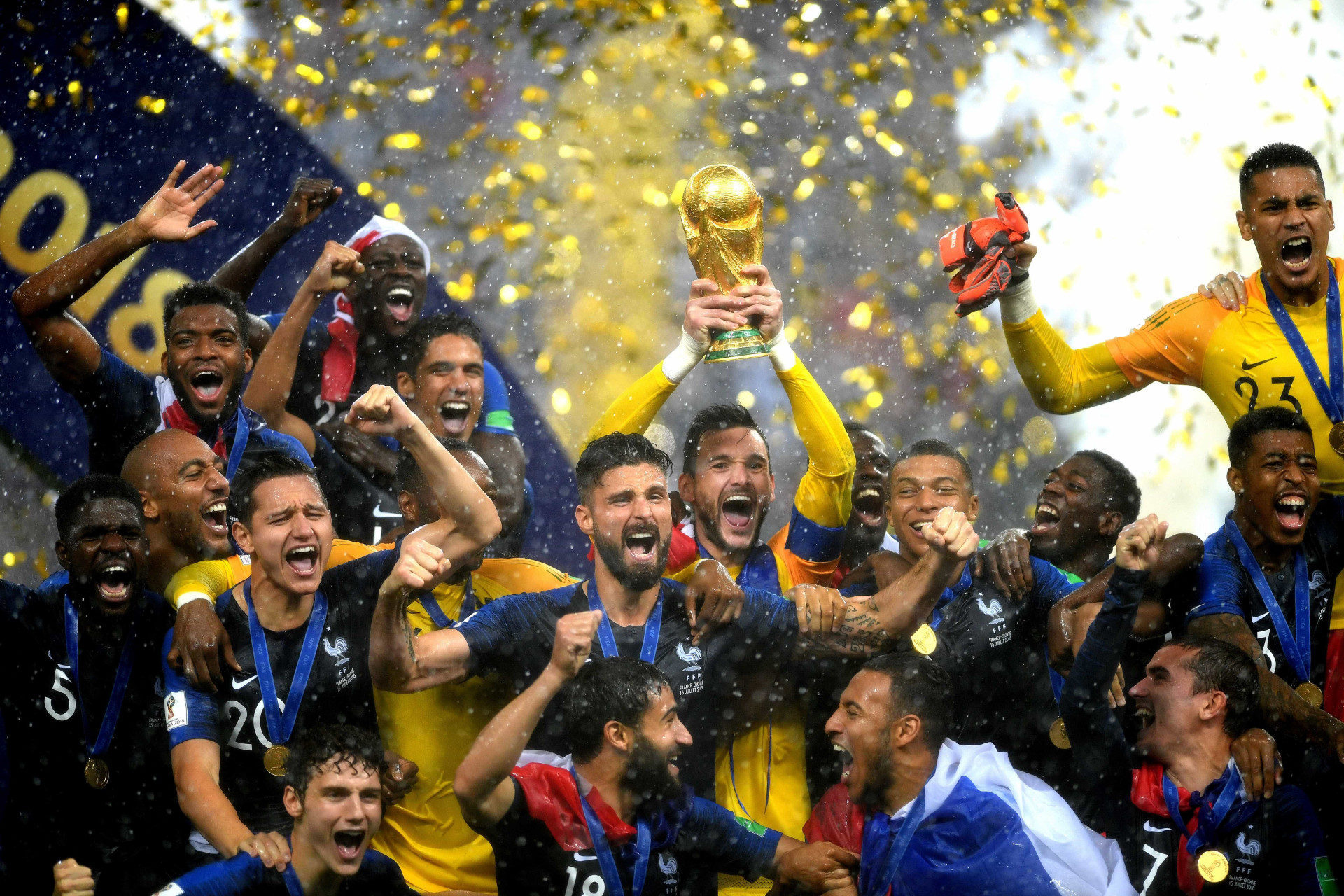 Copa do Mundo! Veja as melhores imagens do título da França na Rússia