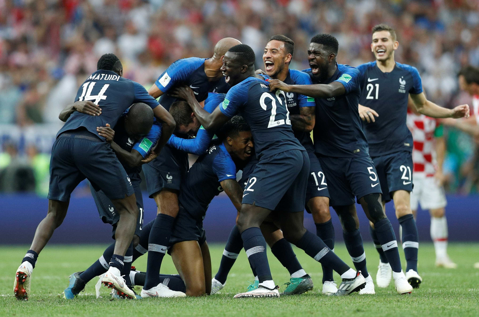 Copa do Mundo! Veja as melhores imagens do título da França na Rússia