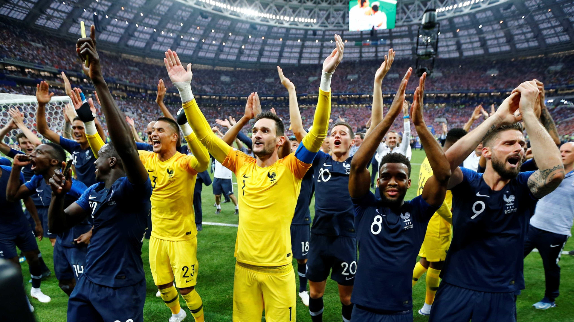 Copa do Mundo! Veja as melhores imagens do título da França na Rússia