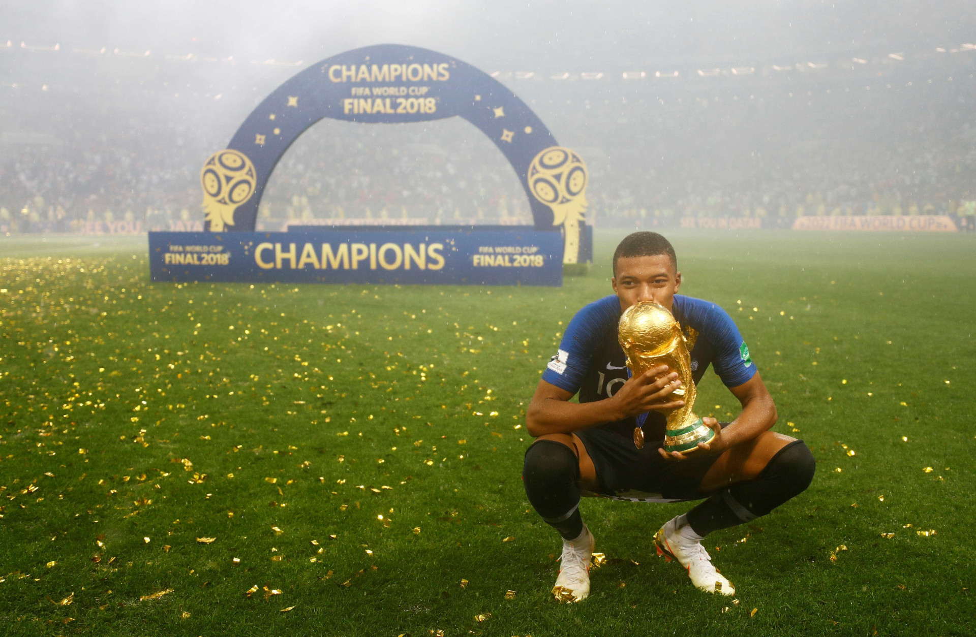 Copa do Mundo! Veja as melhores imagens do título da França na Rússia