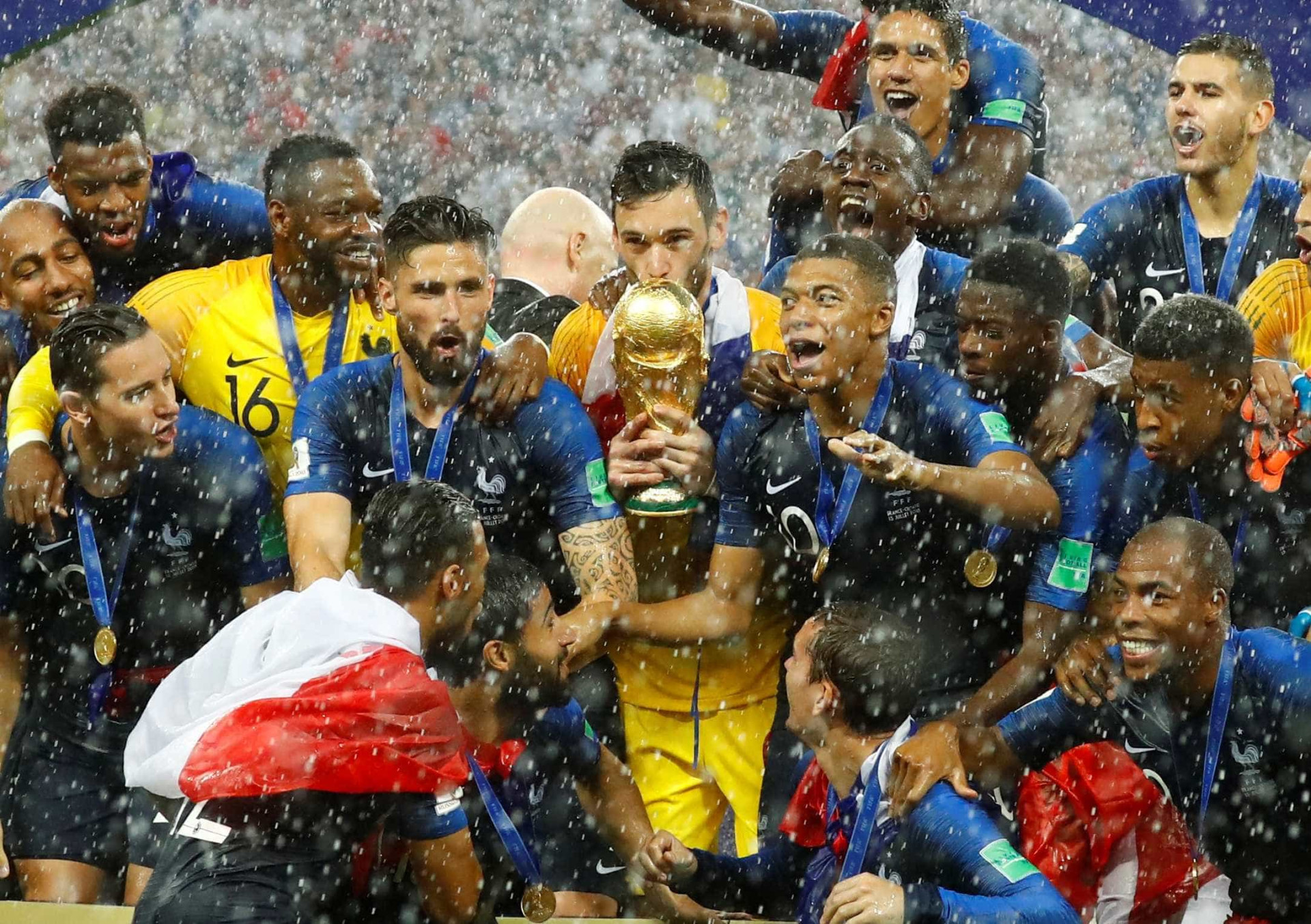 Copa do Mundo! Veja as melhores imagens do título da França na Rússia