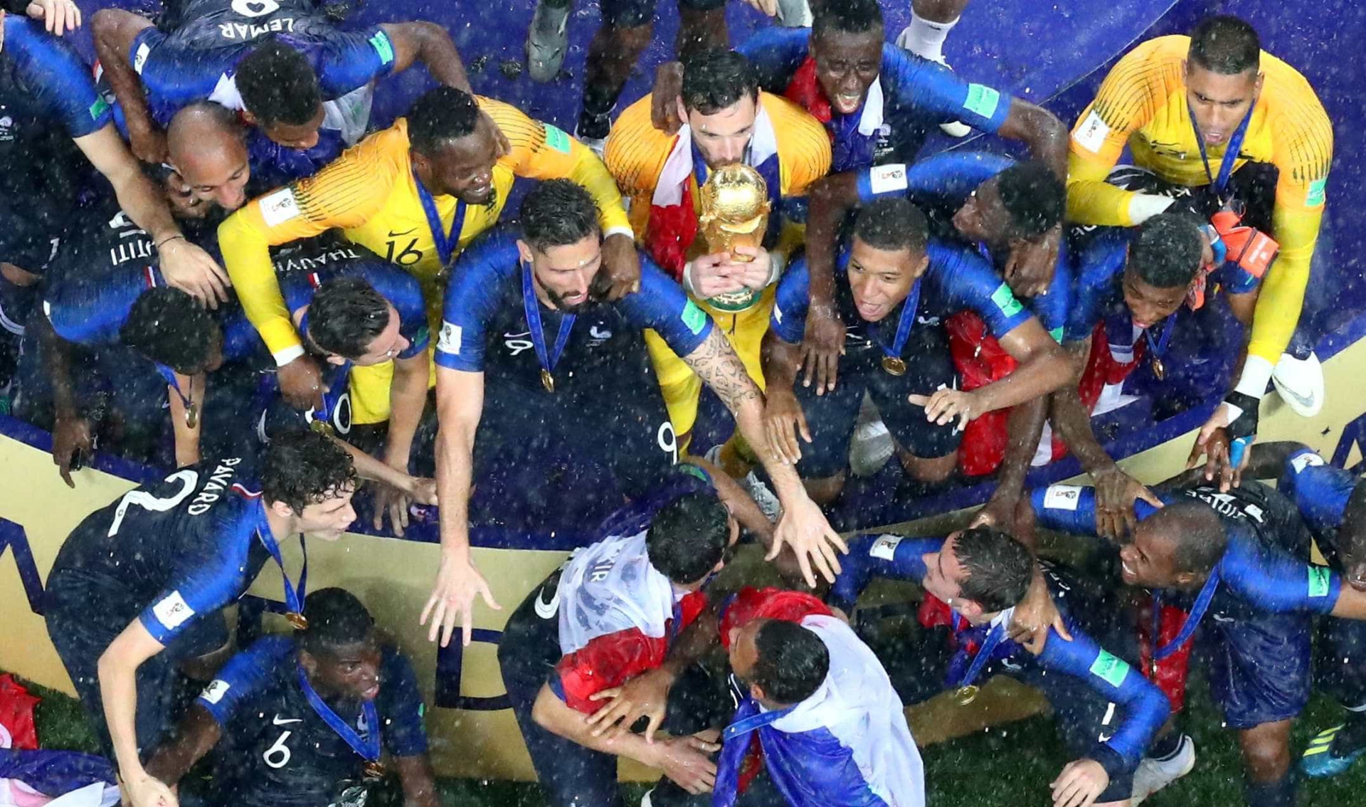 Copa do Mundo! Veja as melhores imagens do título da França na Rússia