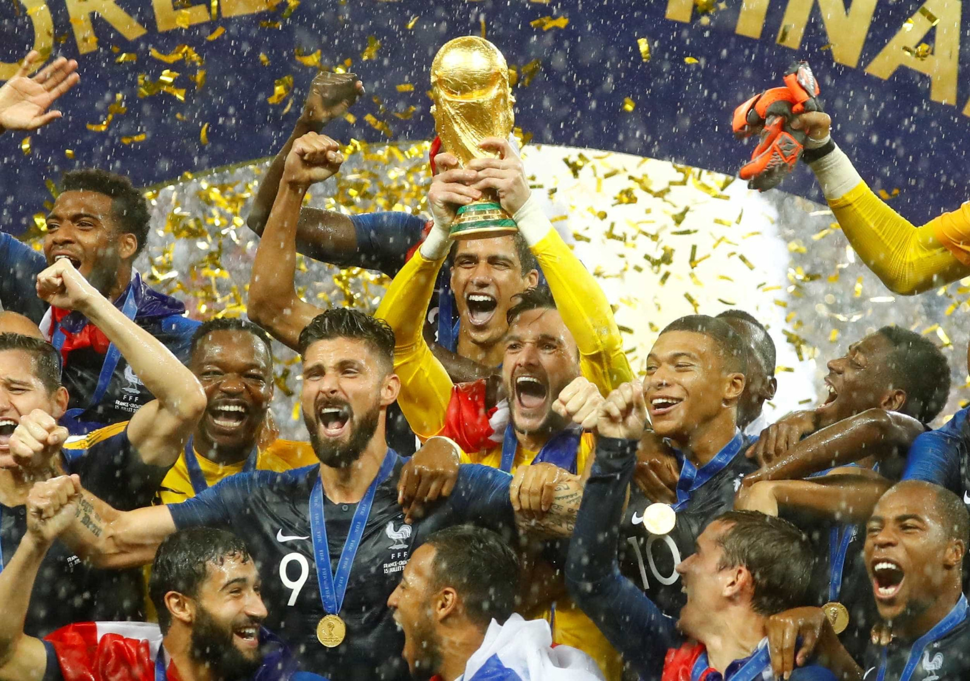 Copa do Mundo! Veja as melhores imagens do título da França na Rússia