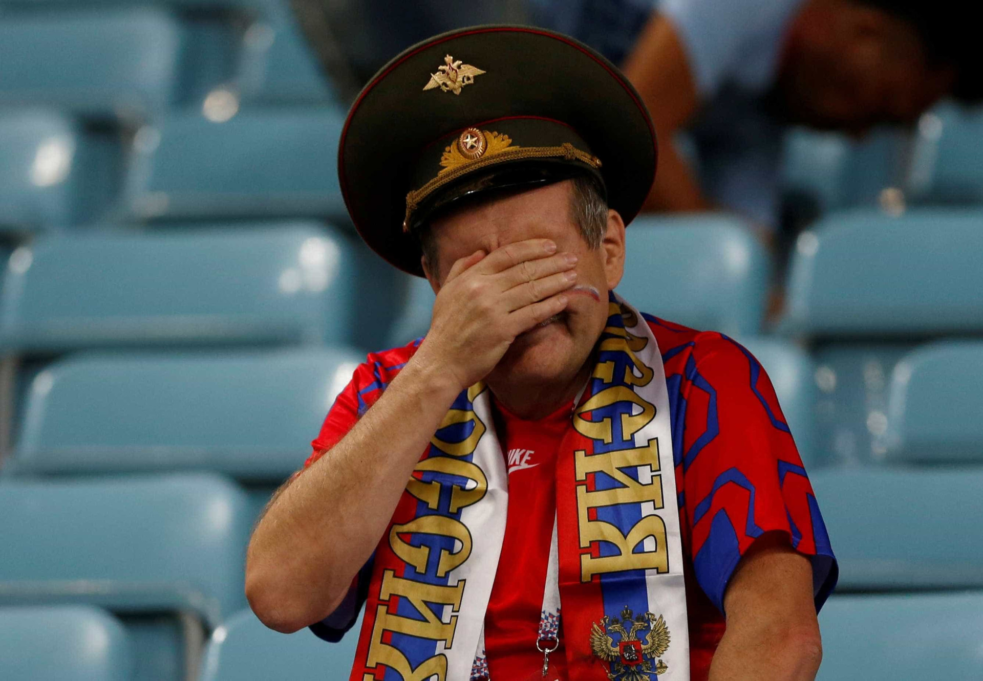Esses são os torcedores mais tristes da Copa do Mundo da Rússia; fotos!