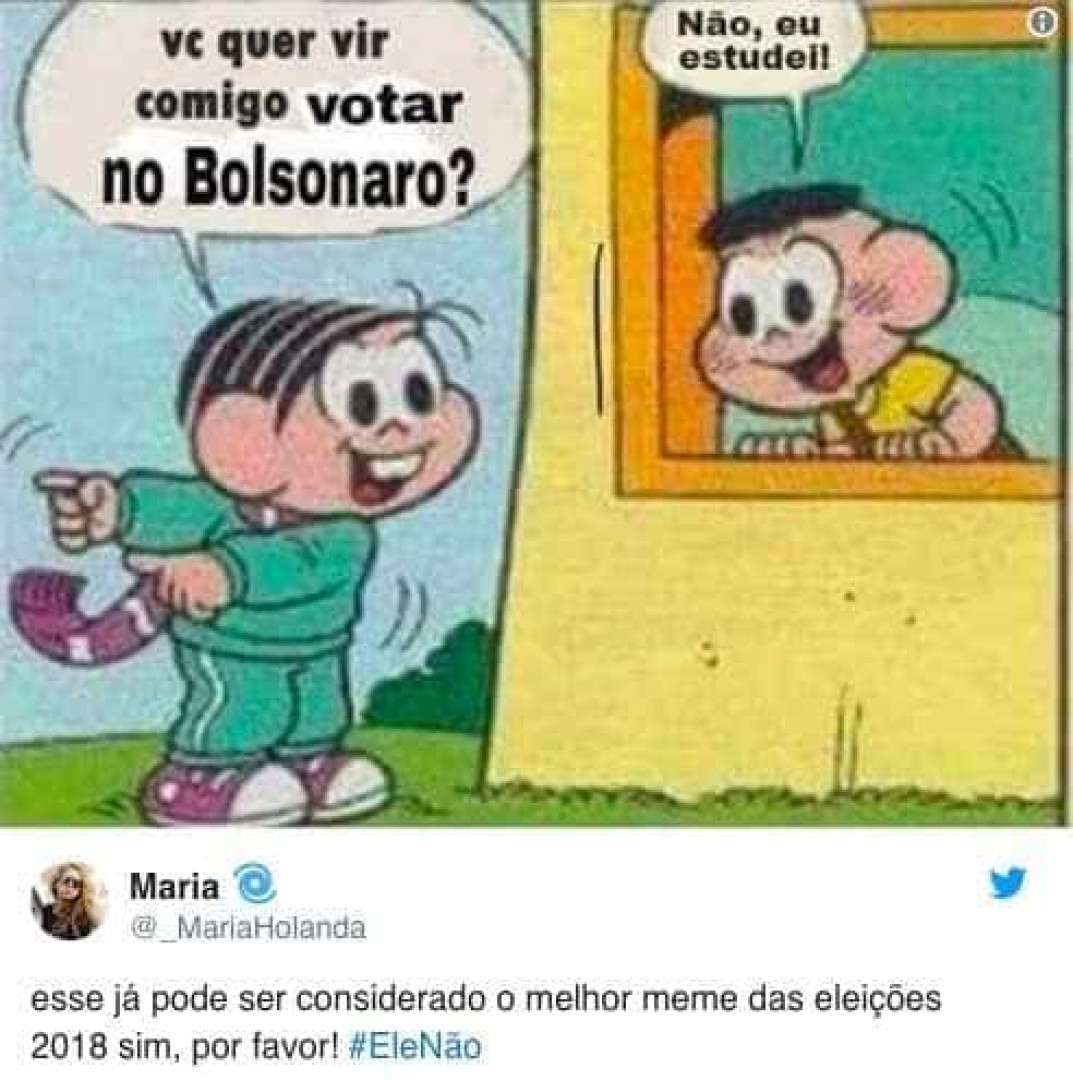 Confira os melhores memes das eleições 2018