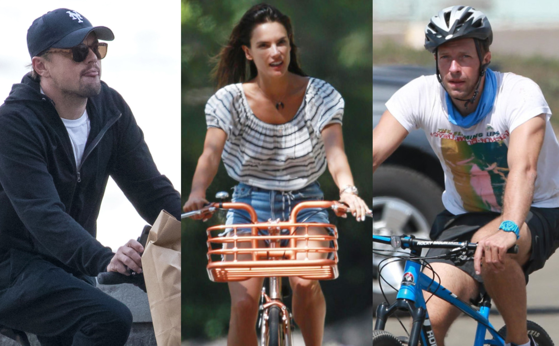 Adeptos da bike: celebridades que pedalam pelo meio ambiente e a saúde!
