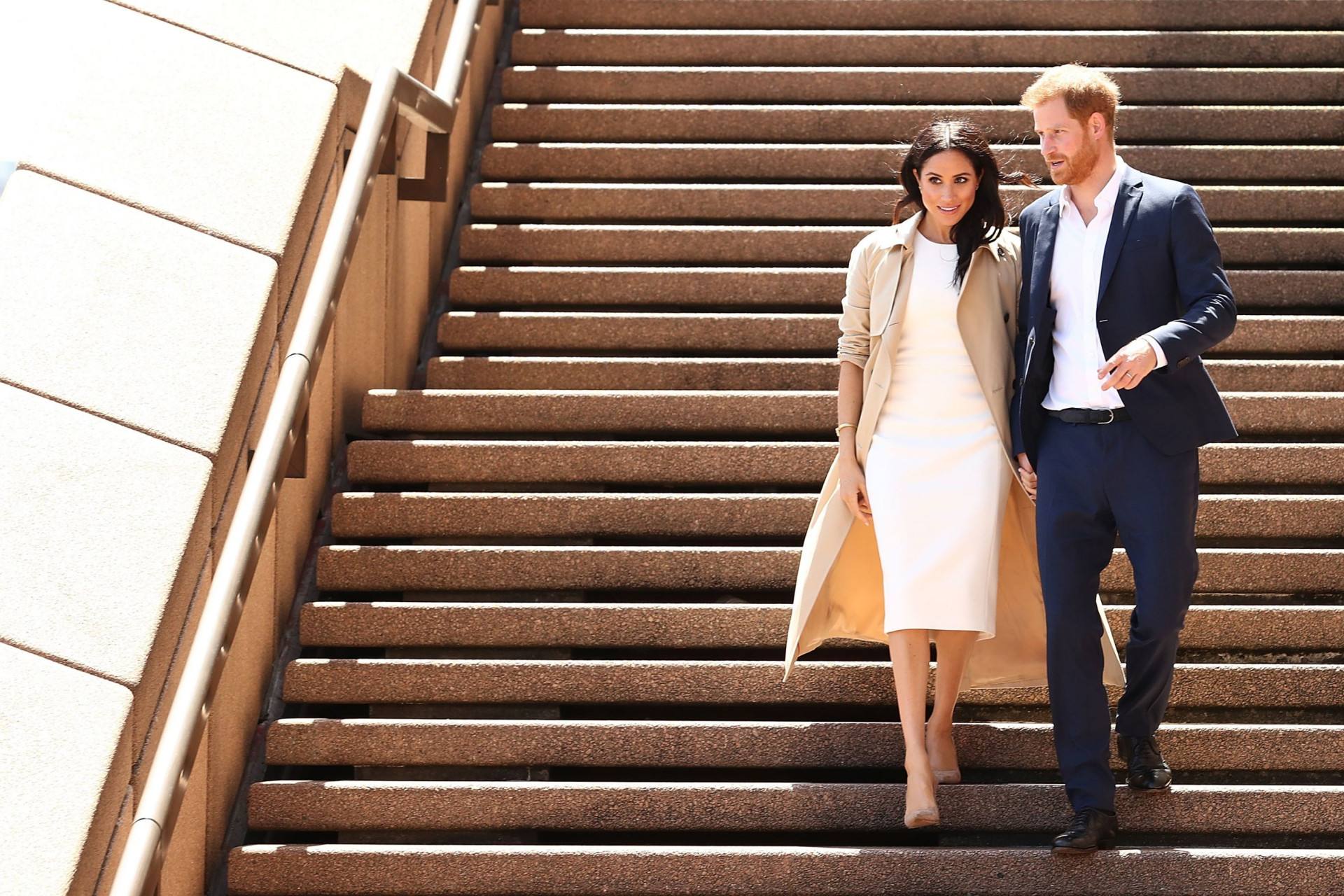 Veja os melhores looks de grávida de Meghan Markle
