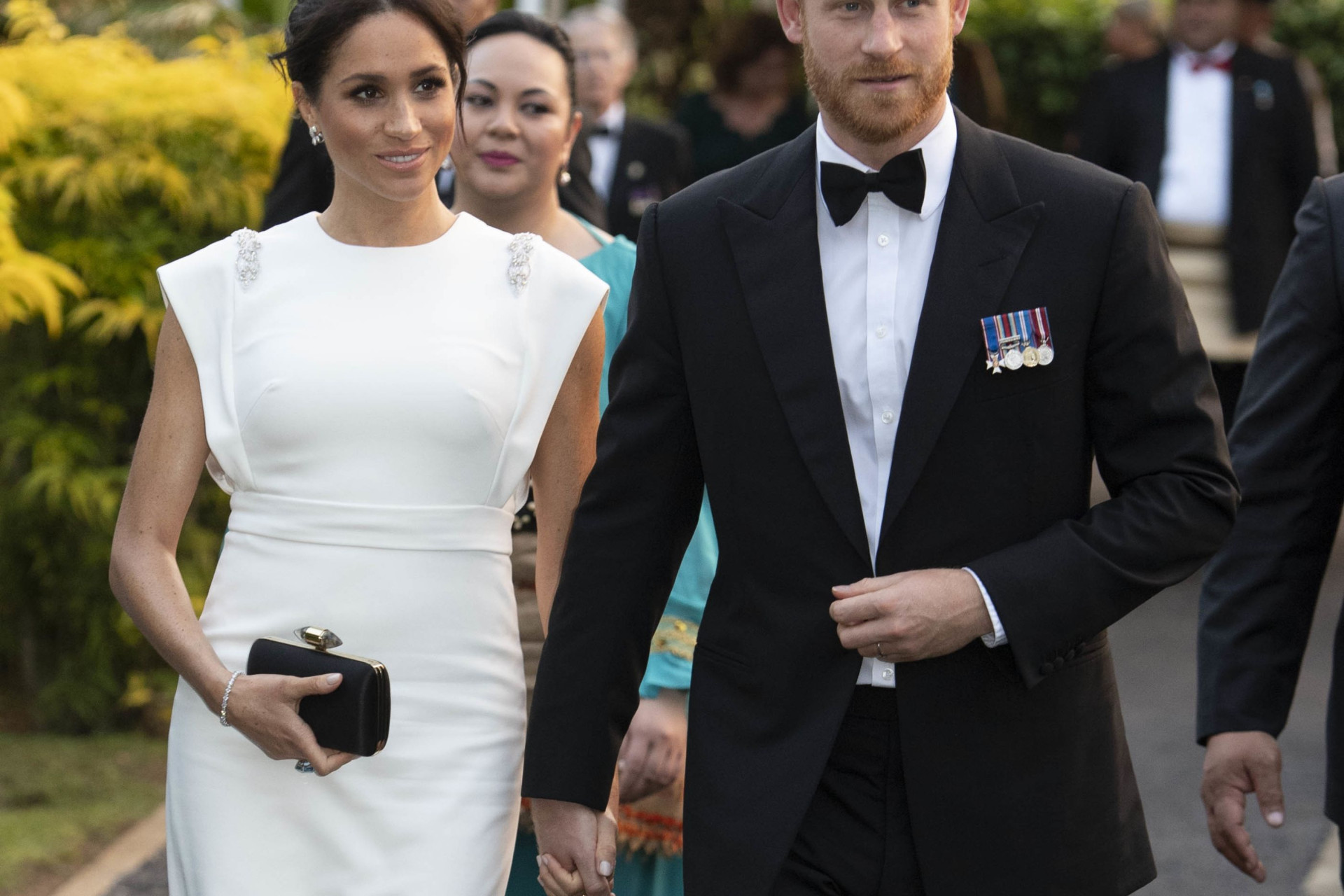 Veja os melhores looks de grávida de Meghan Markle