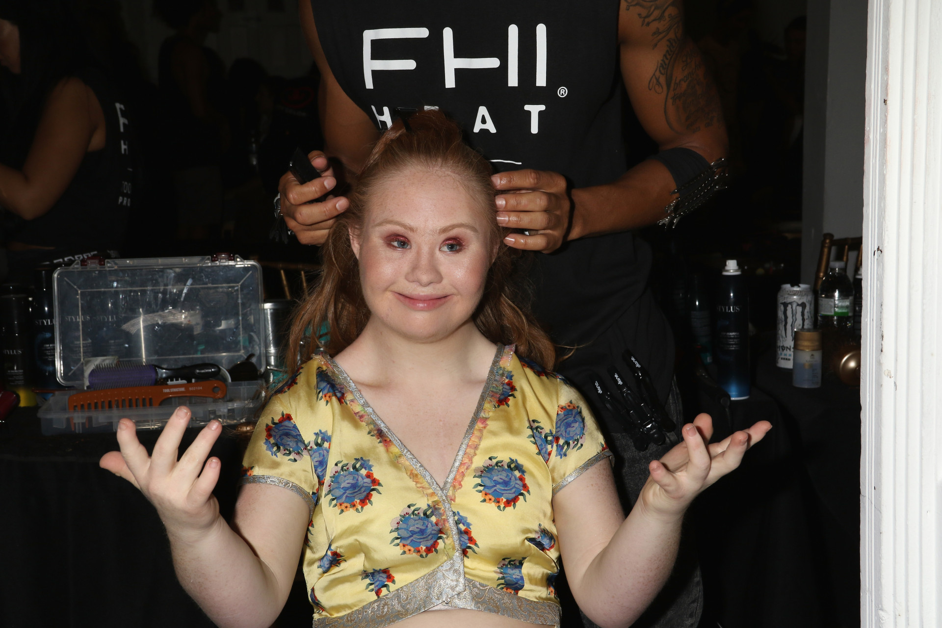 Conheça a primeira top model do mundo com síndrome de Down