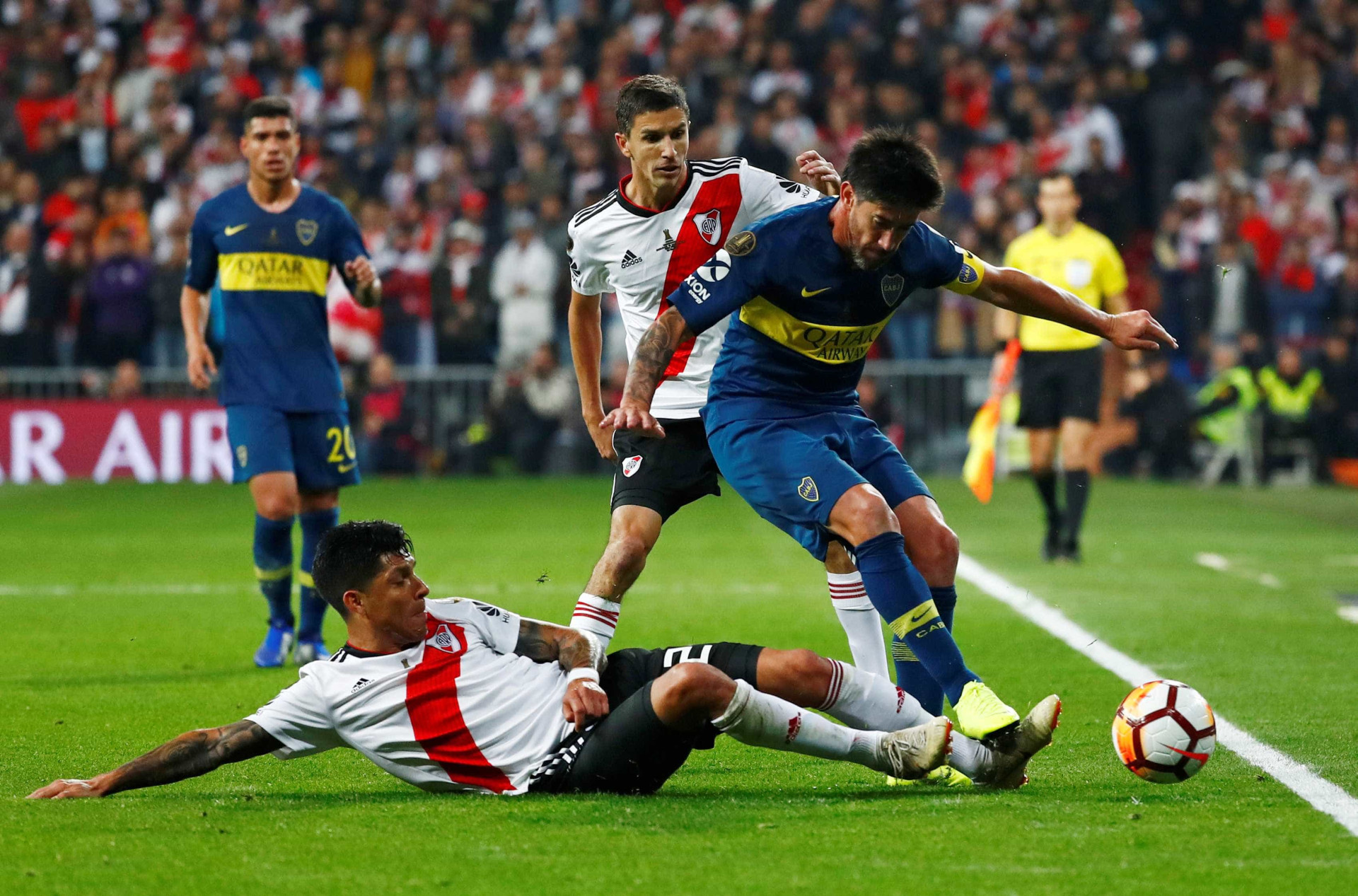 Veja as imagens da final da Libertadores e do título do River em Madri