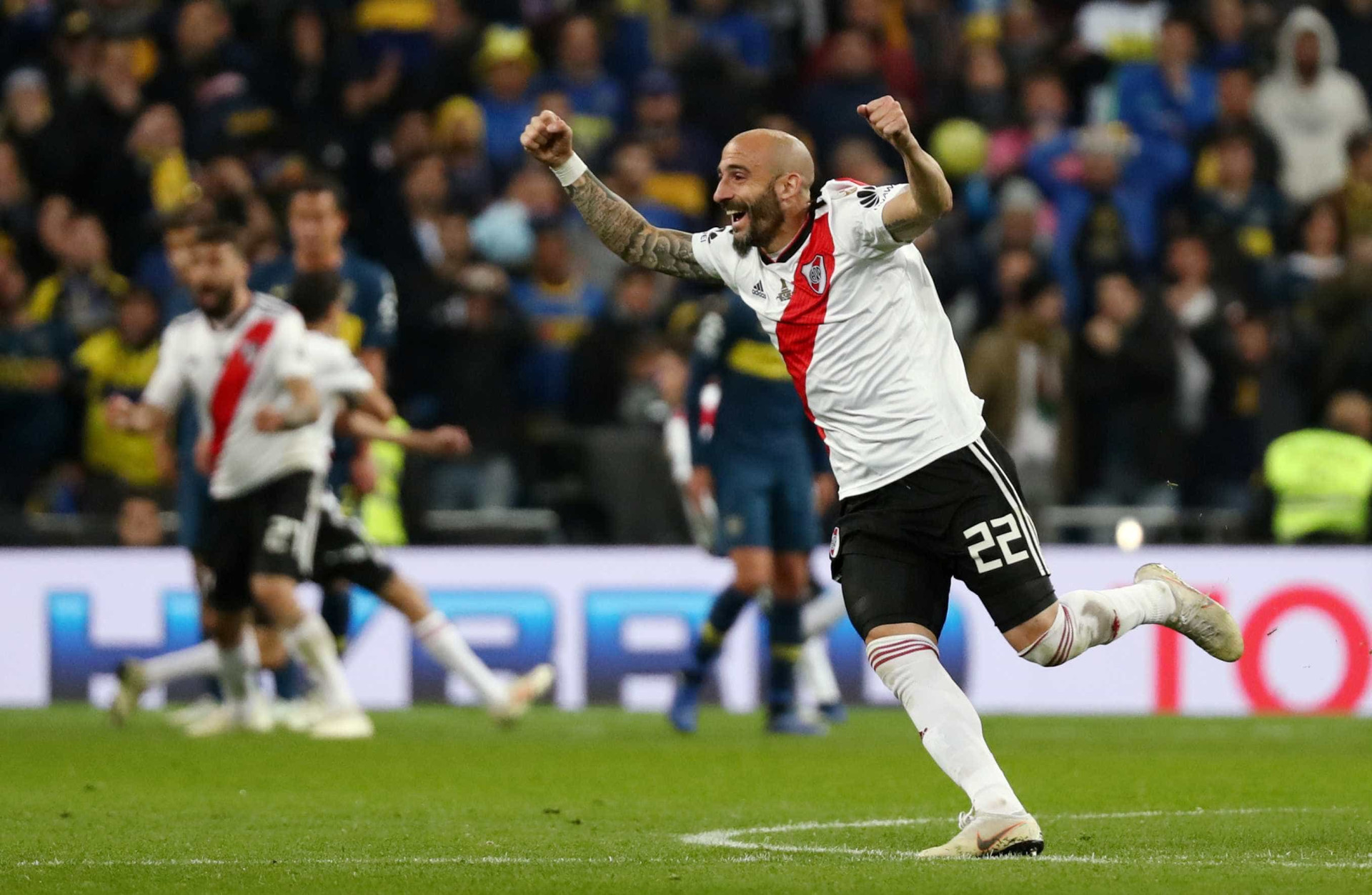 Veja as imagens da final da Libertadores e do título do River em Madri