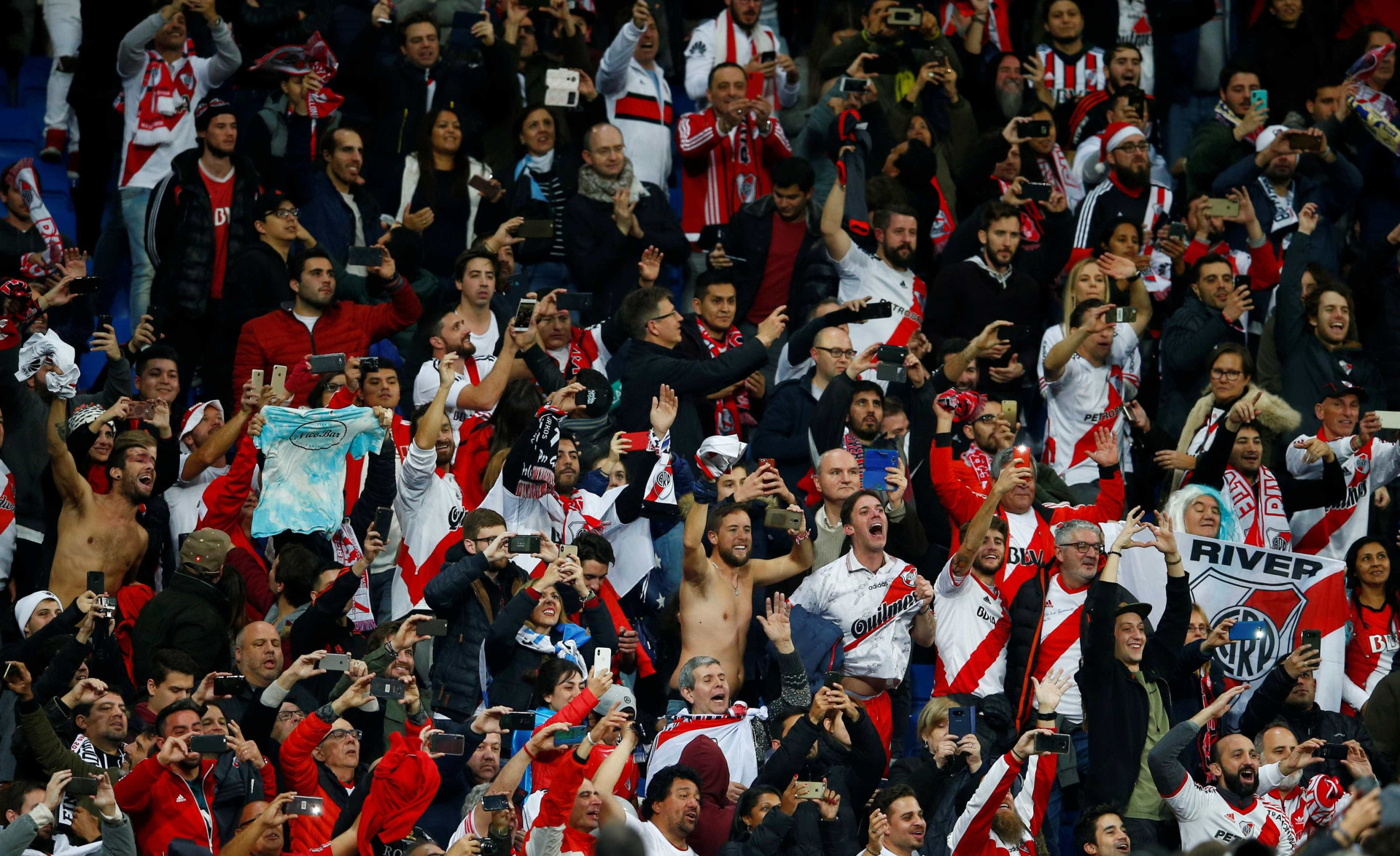 Veja as imagens da final da Libertadores e do título do River em Madri