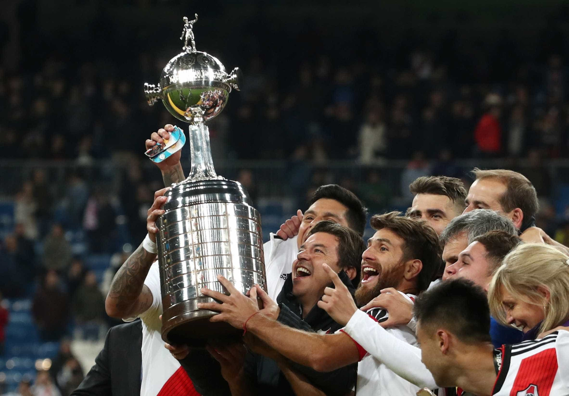 Veja as imagens da final da Libertadores e do título do River em Madri