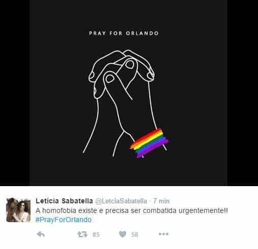Famosos expressam solidariedade às vítimas de atentado em Orlando