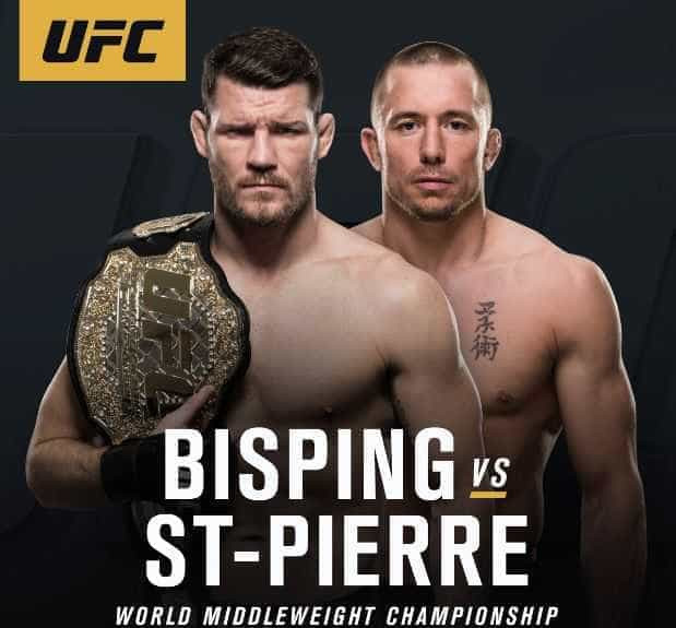 UFC anuncia superluta entre Michael Bisping e Georges St-Pierre